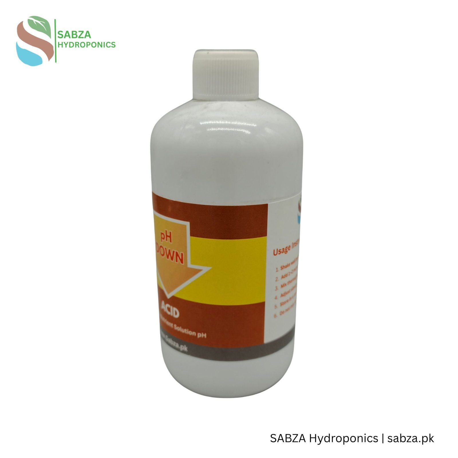 SABZA Hydroponic pH Down Solution - Image 5
