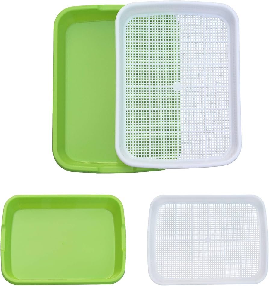 SABZA Hydroponic Microgreen Tray (Set of 4) - Image 2