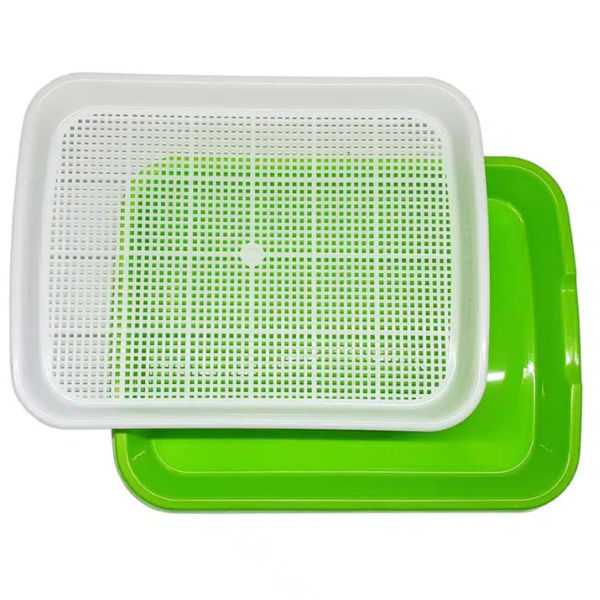 SABZA Hydroponic Microgreen Tray (Set of 4)